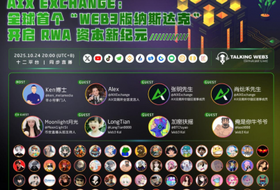 AIX Exchange携手币安生态矩阵，揭幕“Web3版纳斯达克”